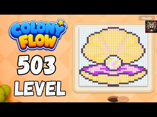 Colony Flow! Level 503 board