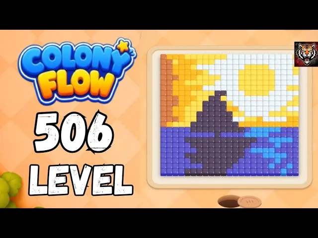 Colony Flow! Level 506 board layout