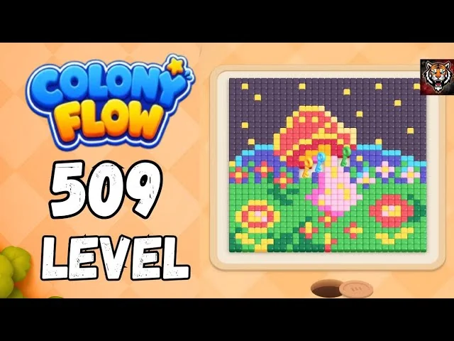 Colony Flow! Level 509 board layout