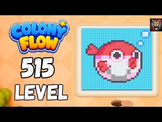 Colony Flow! Level 515 board layout