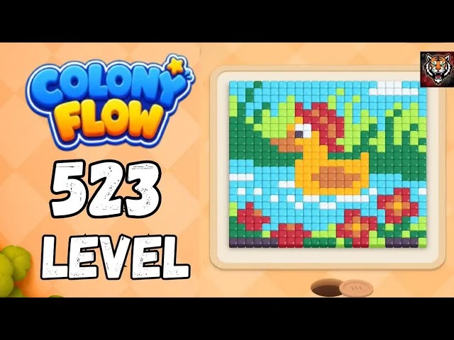 Colony Flow! Level 523 board layout
