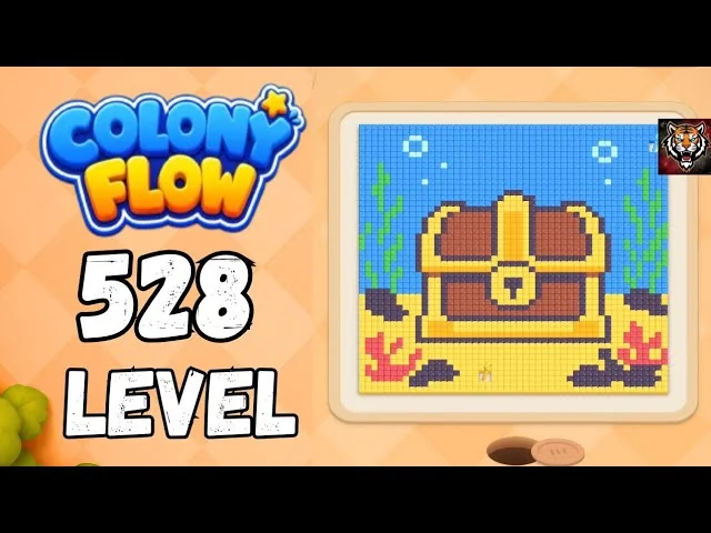 Colony Flow! Level 528 board layout