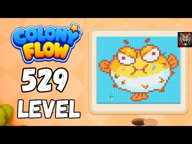 Colony Flow! Level 529 board layout