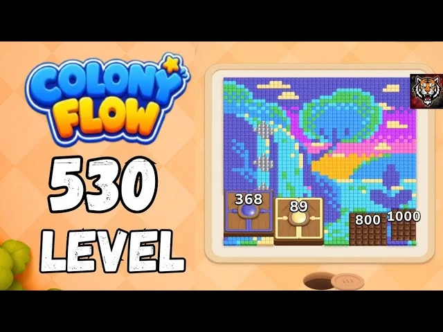 Colony Flow! Level 530 board layout