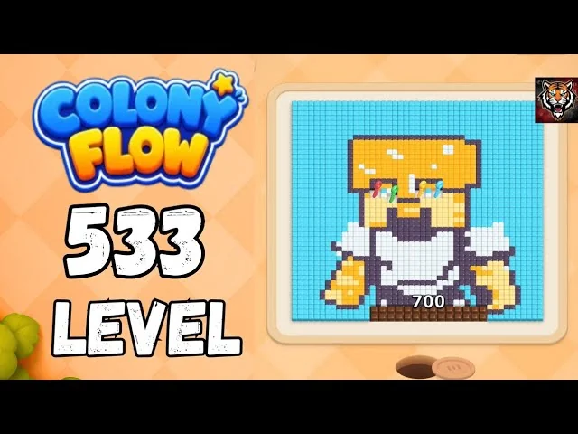 Colony Flow! Level 533 board layout