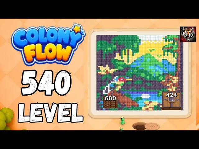 Colony Flow! Level 540 board layout