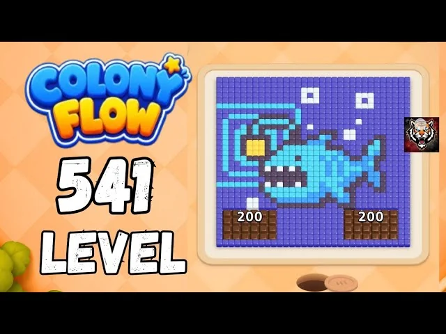 Colony Flow! Level 541 board layout