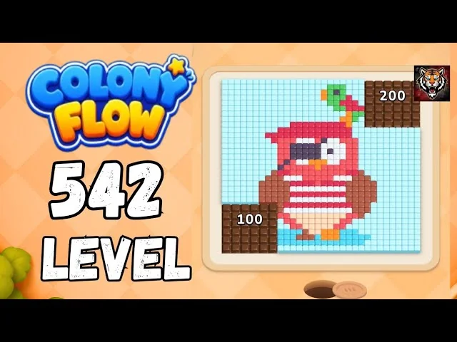 Colony Flow! Level 542 board layout