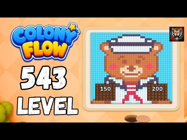 Colony Flow! Level 543 board layout