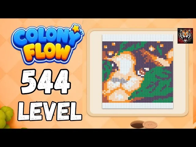 Colony Flow! Level 544 board layout