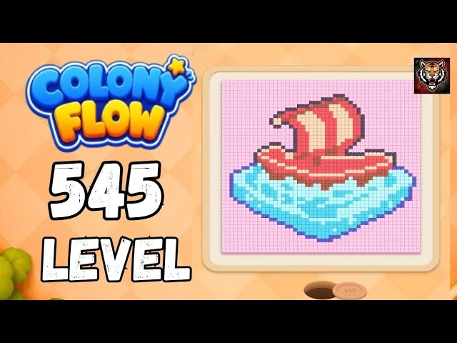 Colony Flow! Level 545 board layout