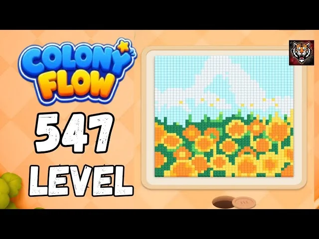 Colony Flow! Level 547 board layout