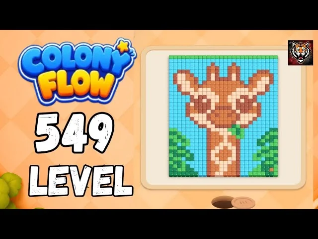 Colony Flow! Level 549 board layout
