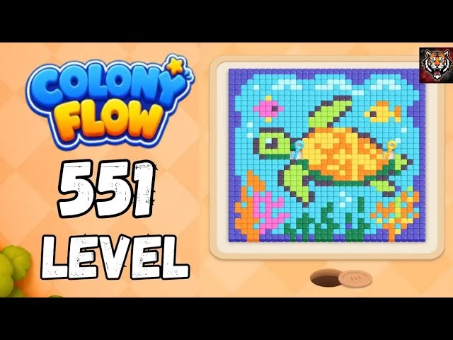 Colony Flow! Level 551 board layout