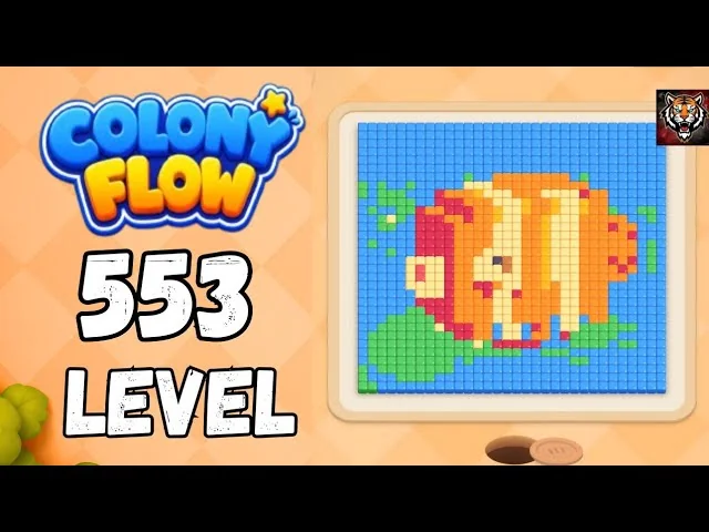 Colony Flow! Level 553 board layout