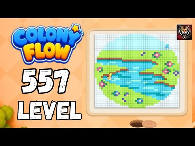 Colony Flow! Level 557 board layout