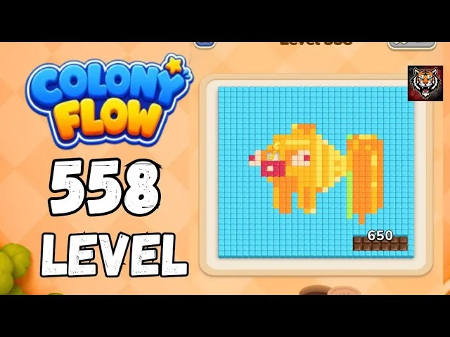 Colony Flow! Level 558 board layout