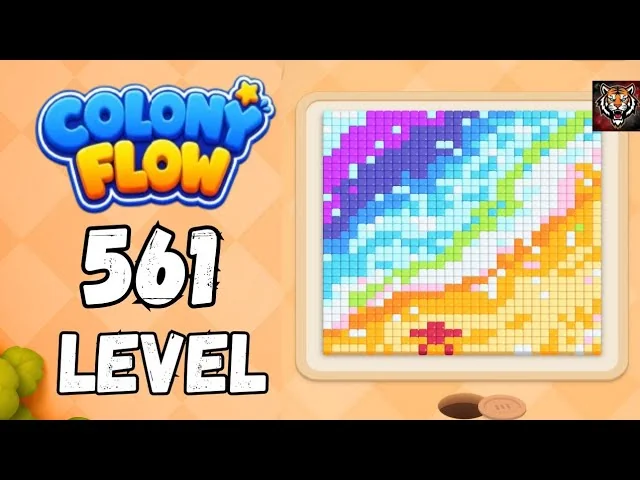Colony Flow! Level 561 board layout
