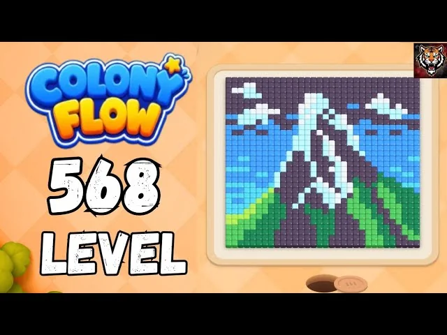 Colony Flow! Level 568 board layout