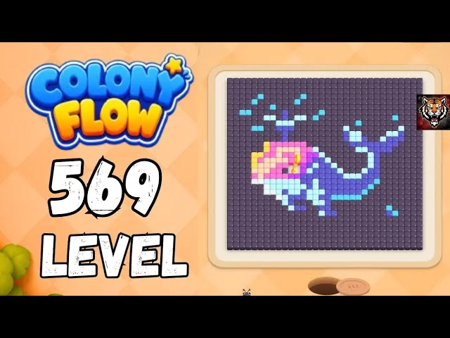 Colony Flow! Level 569 board layout