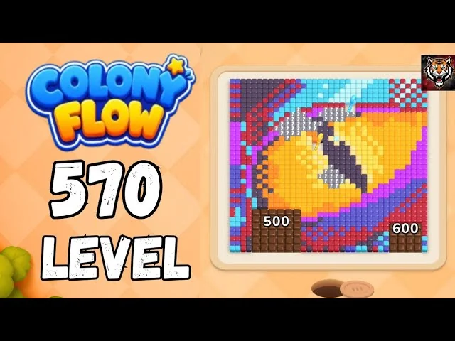 Colony Flow! Level 570 board layout