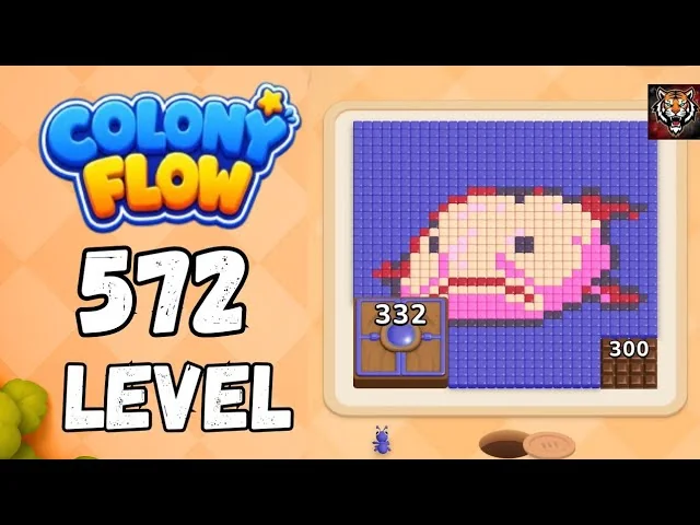 Colony Flow! Level 572 board layout