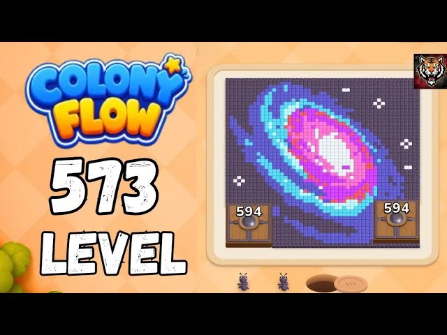 Colony Flow! Level 573 board layout