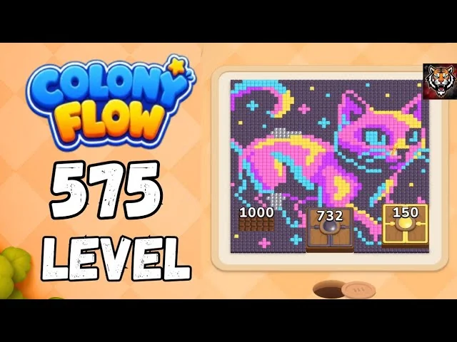 Colony Flow! Level 575 board layout