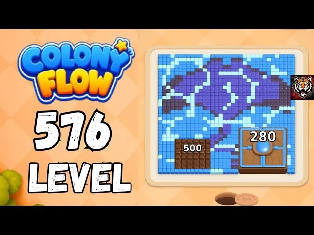 Colony Flow! Level 576 board layout