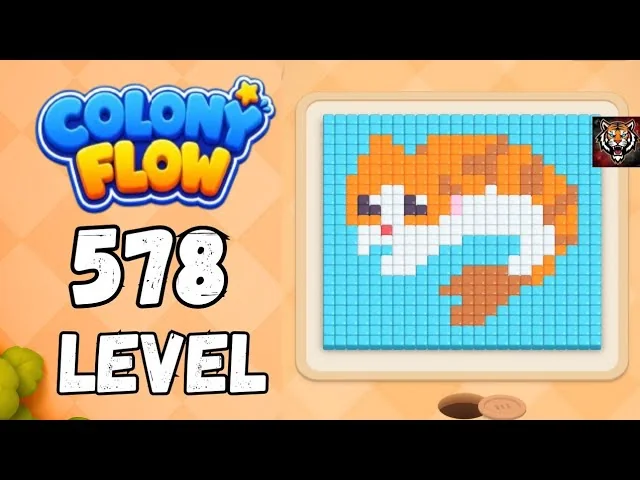 Colony Flow! Level 578 board layout