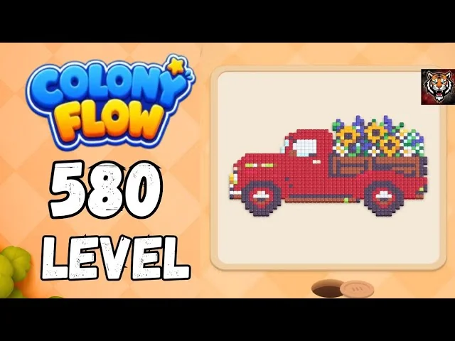 Colony Flow! Level 580 board layout