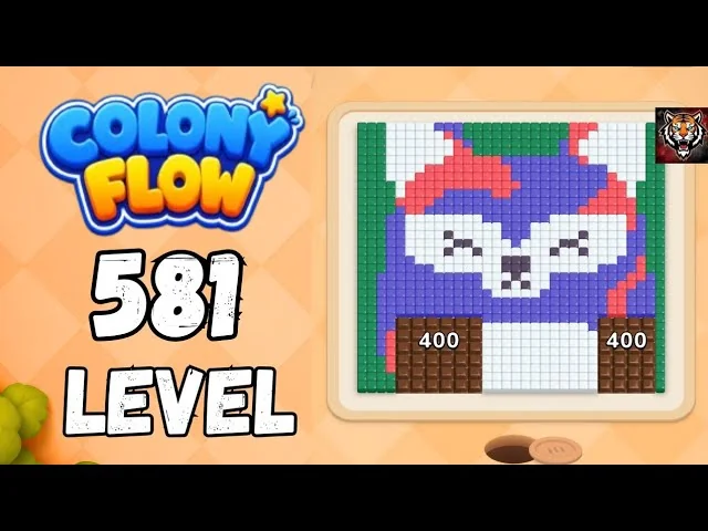 Colony Flow! Level 581 board layout