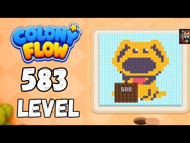 Colony Flow! Level 583 board layout
