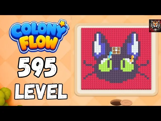 Colony Flow! Level 595 board layout