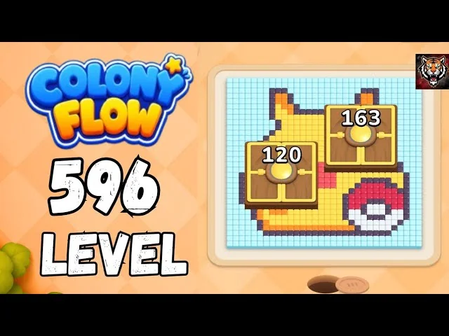 Colony Flow! Level 596 board layout