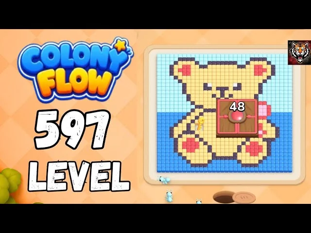 Colony Flow! Level 597 board layout