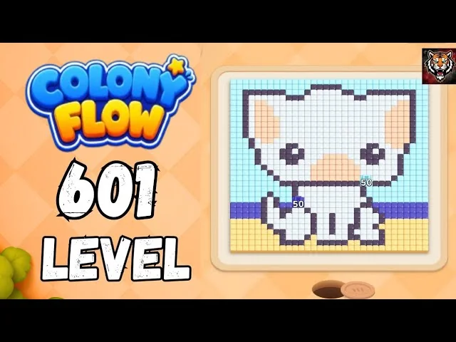 Colony Flow! Level 601 board layout