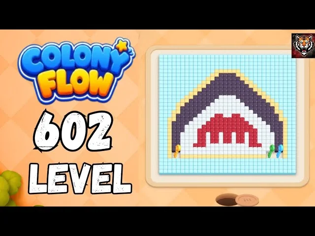 Colony Flow! Level 602 board layout