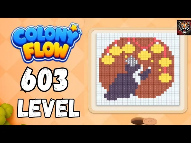 Colony Flow! Level 603 board layout