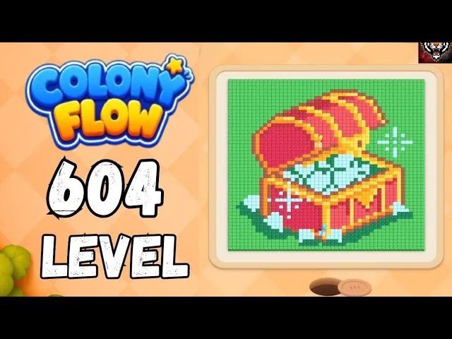 Colony Flow! Level 604 board layout