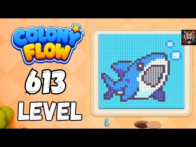Colony Flow! Level 613 board layout
