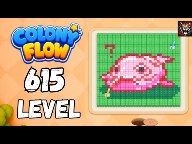 Colony Flow! Level 615 board layout