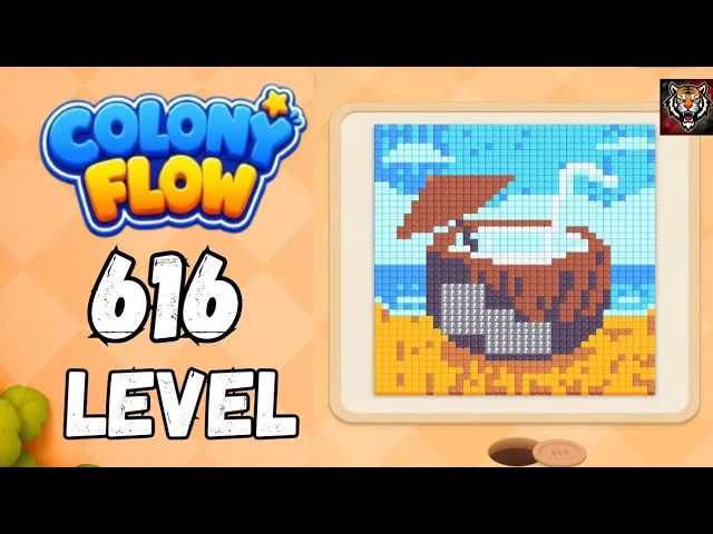 Colony Flow! Level 616 board layout
