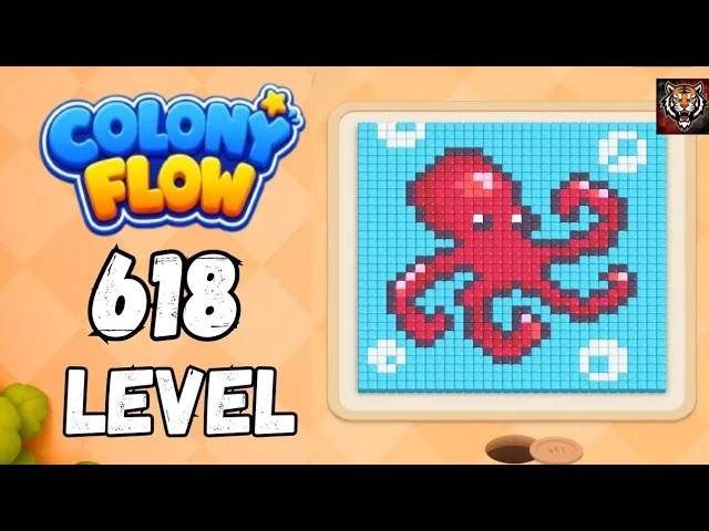 Colony Flow! Level 618 board layout