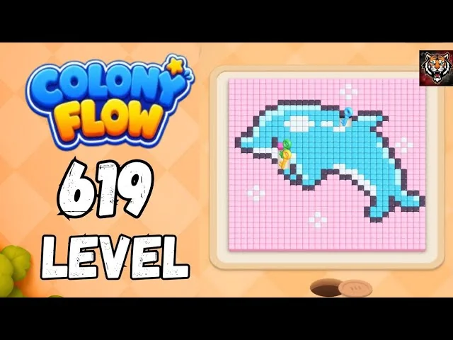 Colony Flow! Level 619 board layout