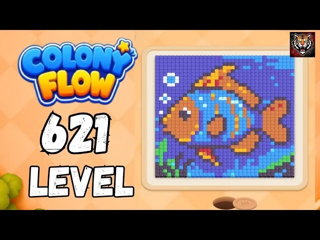 Colony Flow! Level 621 board layout