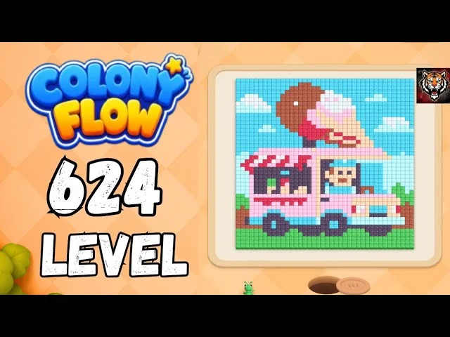 Colony Flow! Level 624 board layout
