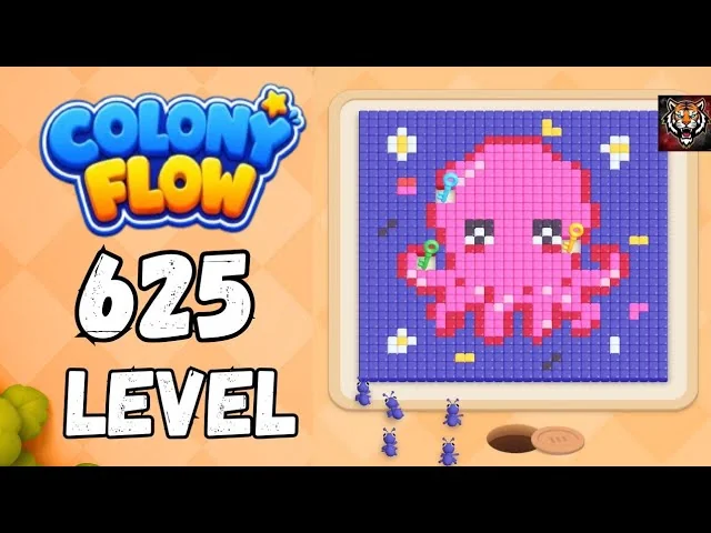 Colony Flow! Level 625 board layout