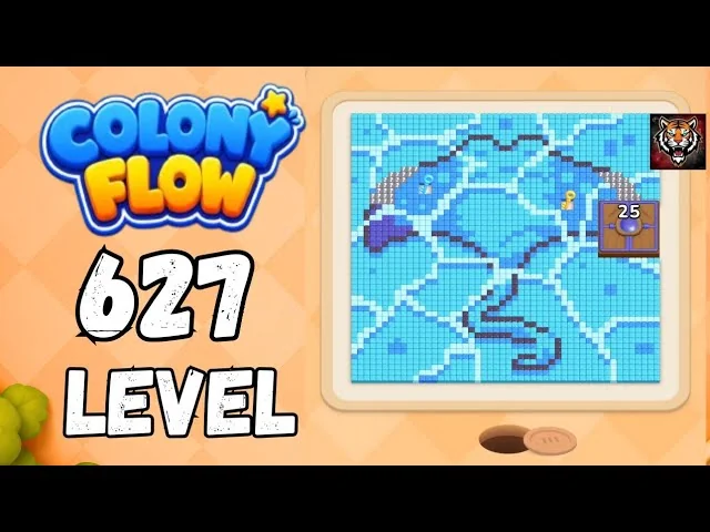 Colony Flow! Level 627 board layout