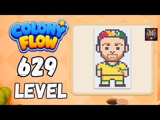Colony Flow! Level 629 board layout